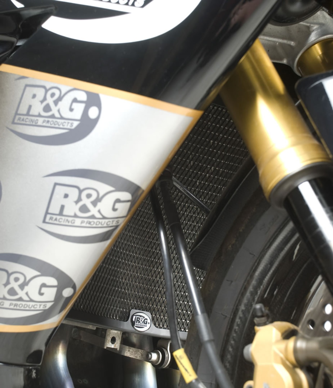 R&G Racing Radiator Guard for the Kawasaki ZX-10R '04-'05 R&G Racing Radiator Guard for the Kawasaki ZX-10R '04-'05